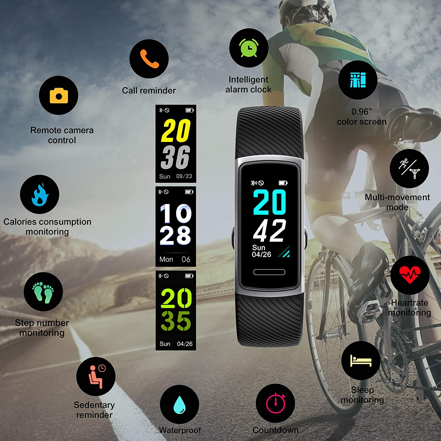 teminice high end fitness tracker