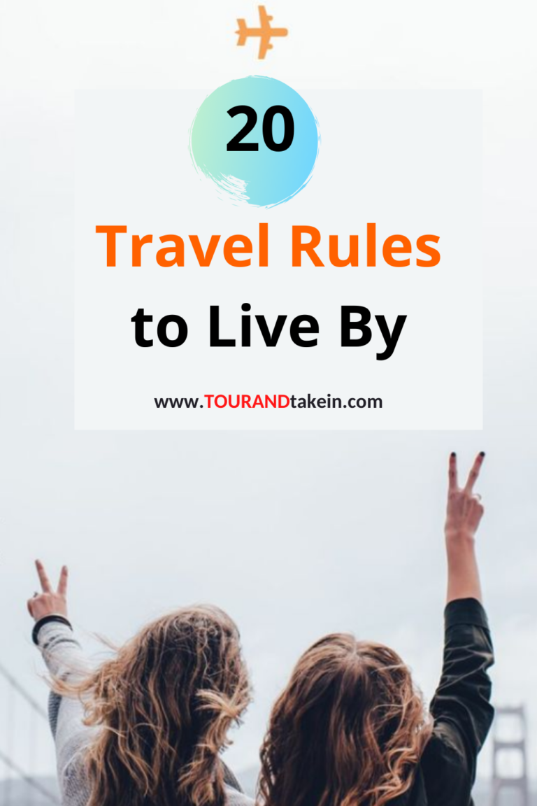 20 rules to live by